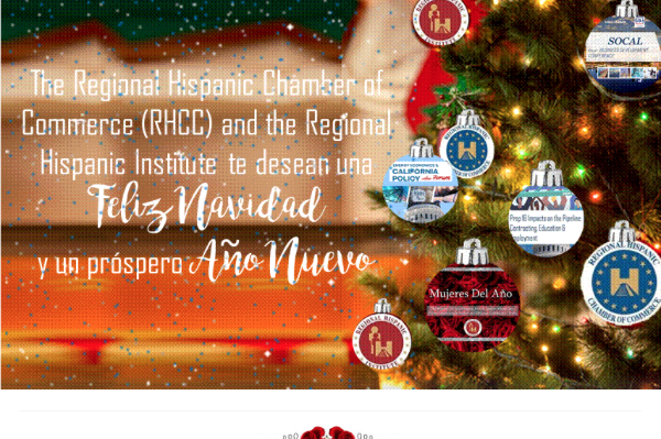 Festive Christmas tree decorated with colorful ornaments and warm lights.